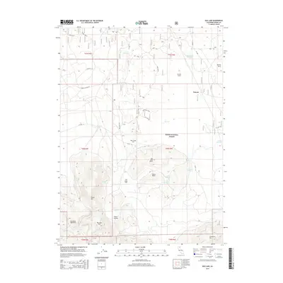 2015 Map of Egg Lake, 2015 Print