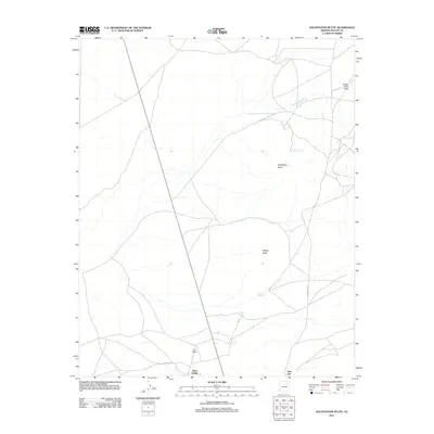 2011 Map of Egloffstein Butte, 2011 Print