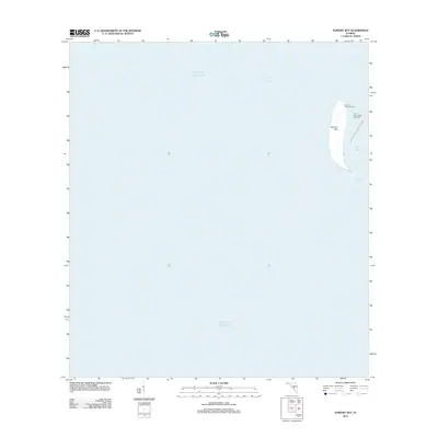 2012 Map of Egmont Key, 2012 Print