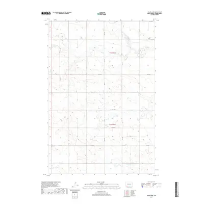 2017 Map of Ehler Lake, 2017 Print