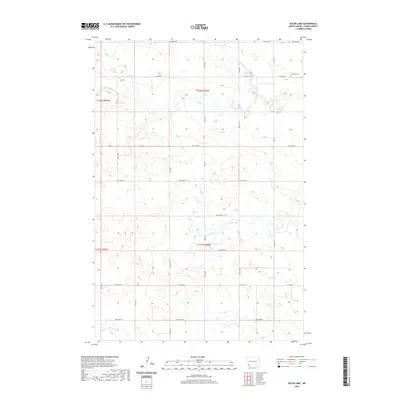 2020 Map of Ehler Lake, 2020 Print