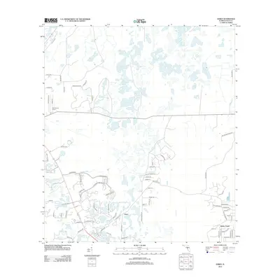 2012 Map of Ehren, 2012 Print