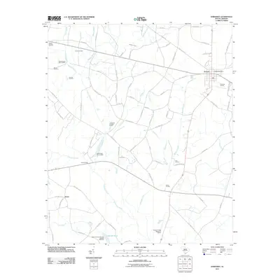 2011 Map of Ehrhardt, 2011 Print
