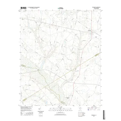 2017 Map of Ehrhardt, 2017 Print