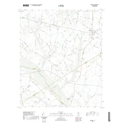 2020 Map of Ehrhardt, 2020 Print