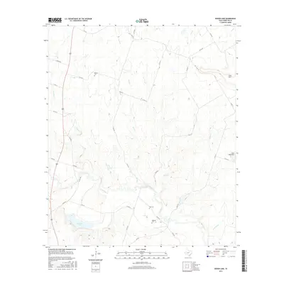 2016 Map of Eidson Lake, 2016 Print