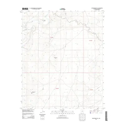 2013 Map of Eighteenmile Hill, 2013 Print