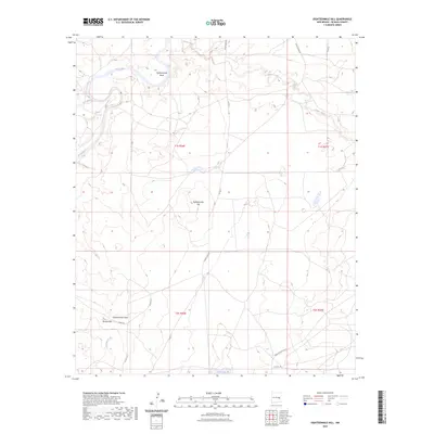 2023 Map of Eighteenmile Hill, 2023 Print