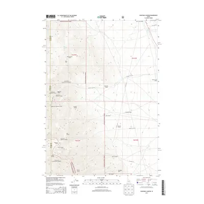 2013 Map of Eightmile Canyon, 2013 Print
