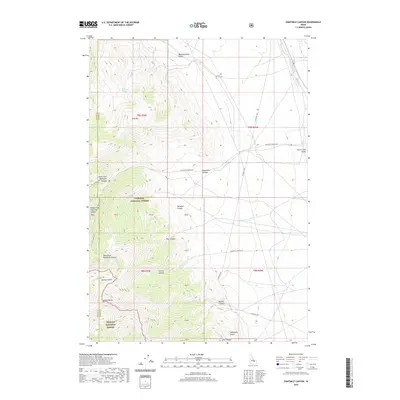 2020 Map of Eightmile Canyon, 2020 Print