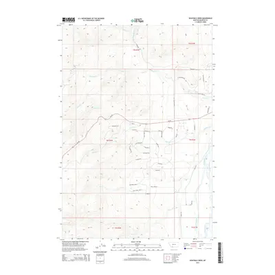 2014 Map of Eightmile Creek, 2014 Print