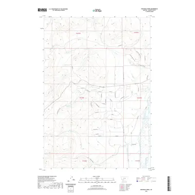 2020 Map of Eightmile Creek, 2020 Print