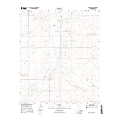 2017 Map of Eightmile Draw, 2017 Print
