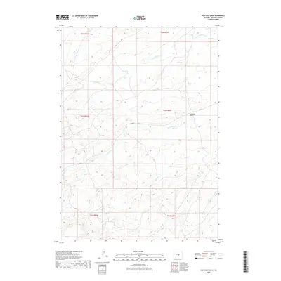 2017 Map of Eightmile Draw, 2017 Print