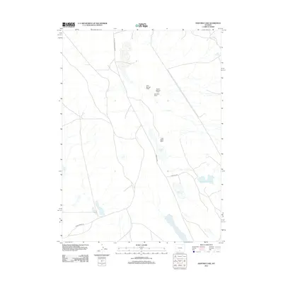 2012 Map of Eightmile Lake, 2012 Print