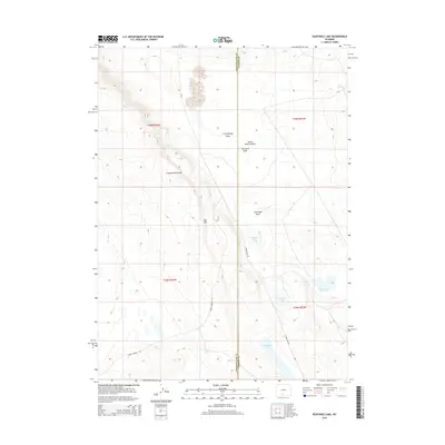 2015 Map of Eightmile Lake, 2015 Print