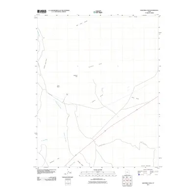 2011 Map of Eightmile Pass, 2011 Print