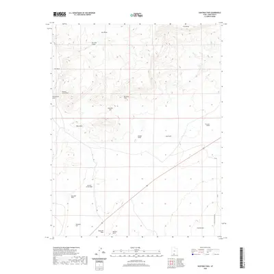 2020 Map of Eightmile Pass, 2020 Print