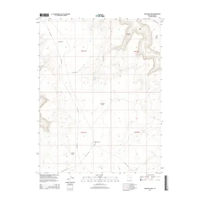 2014 Map of Eightmile Rock, 2014 Print