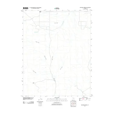 2011 Map of Eightmile Spring, 2011 Print