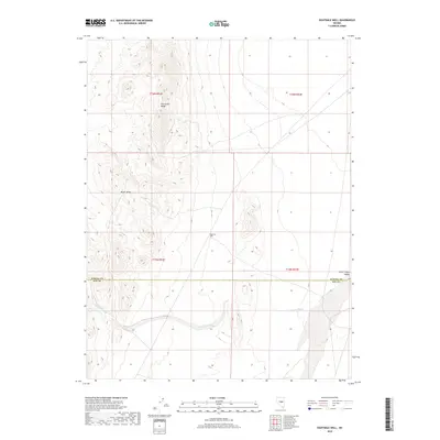 2018 Map of Eightmile Well, 2018 Print