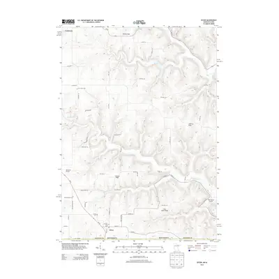 2013 Map of Eitzen, 2013 Print
