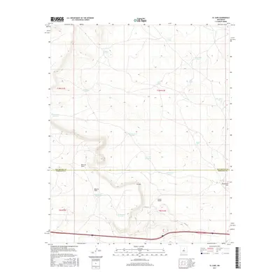 2017 Map of El Cabo, 2017 Print