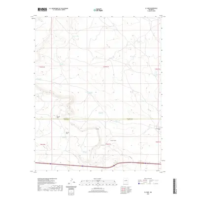 2020 Map of El Cabo, 2020 Print