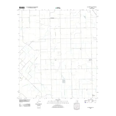 2010 Map of El Campo SE, 2010 Print