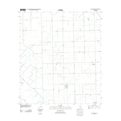 2013 Map of El Campo SE, 2013 Print