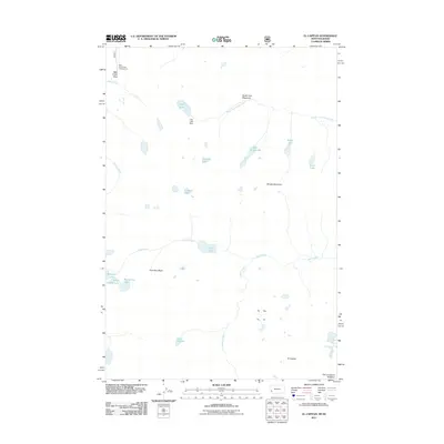 2011 Map of El Capitan, 2011 Print