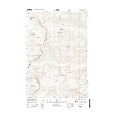 2014 Map of El Capitan, 2014 Print