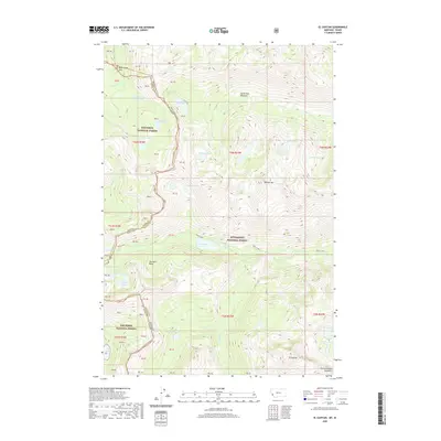 2020 Map of El Capitan, 2020 Print