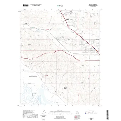 2018 Map of El Casco, 2018 Print