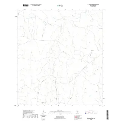 2019 Map of El Chapote Creek, 2019 Print