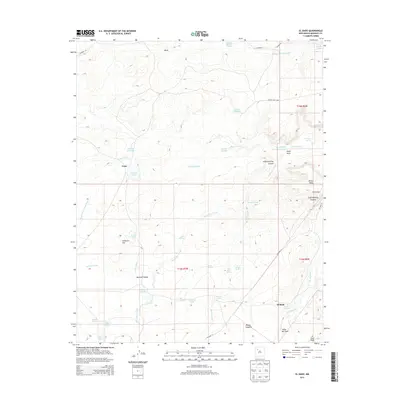2013 Map of El Dado, 2013 Print