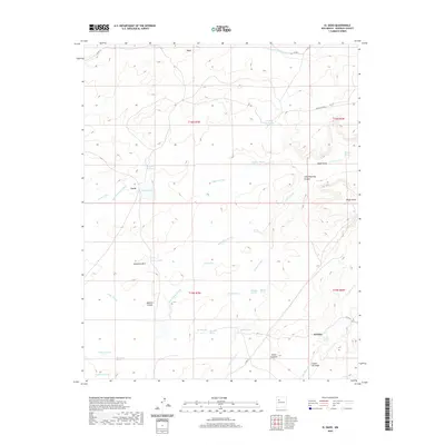 2020 Map of El Dado, 2020 Print