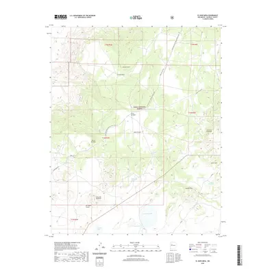 2020 Map of El Dado Mesa, 2020 Print