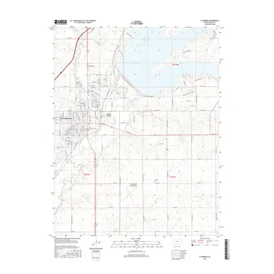 2015 Map of El Dorado, 2015 Print