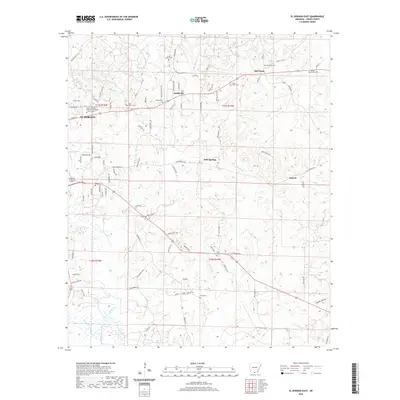2020 Map of El Dorado East, 2020 Print