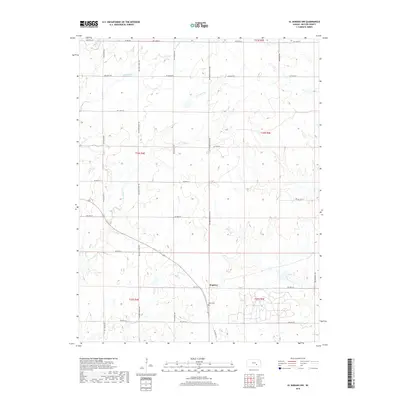 2018 Map of El Dorado NW, 2018 Print