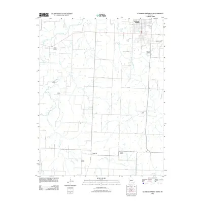 2011 Map of El Dorado Springs South, 2011 Print