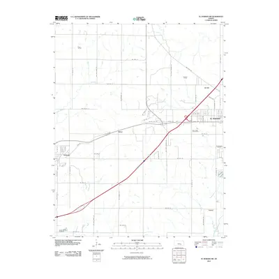 2010 Map of El Dorado SW, 2010 Print
