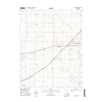 2015 Map of El Dorado SW, 2015 Print