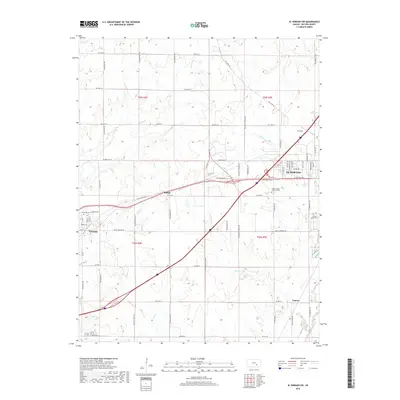 2018 Map of El Dorado SW, 2018 Print