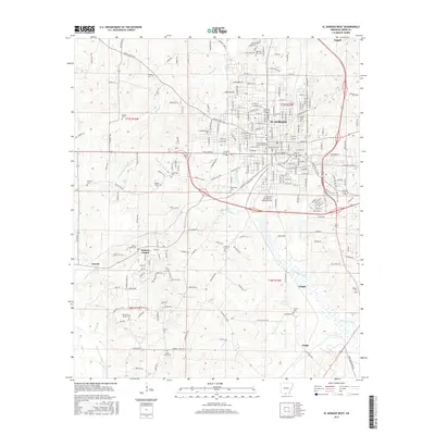 2017 Map of El Dorado West, 2017 Print