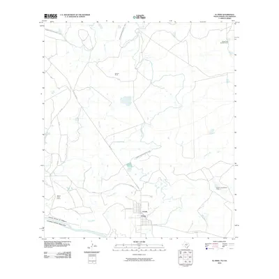 2010 Map of El Indio, 2010 Print