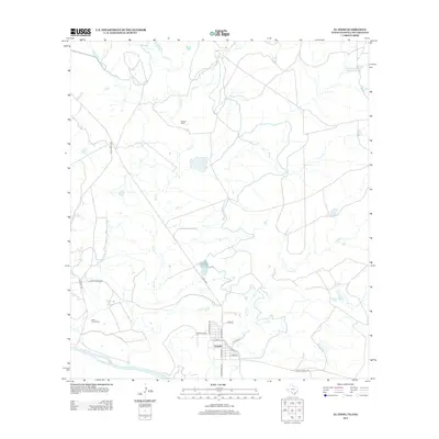 2012 Map of El Indio, 2012 Print