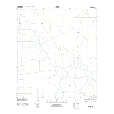 2010 Map of El Jardin, 2010 Print