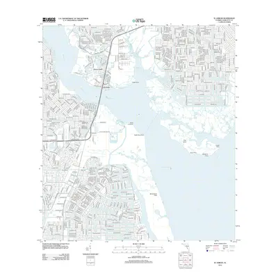 2012 Map of El Jobean, 2012 Print